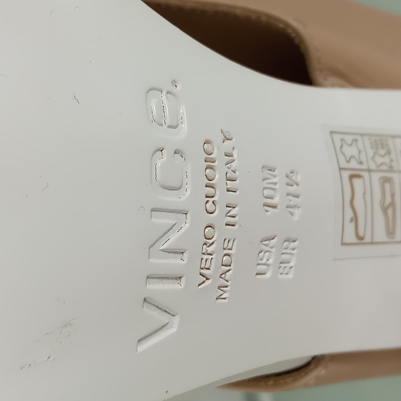 VINCE AGATHA PEEP-TOE BOOTIE - Picture 8 of 8